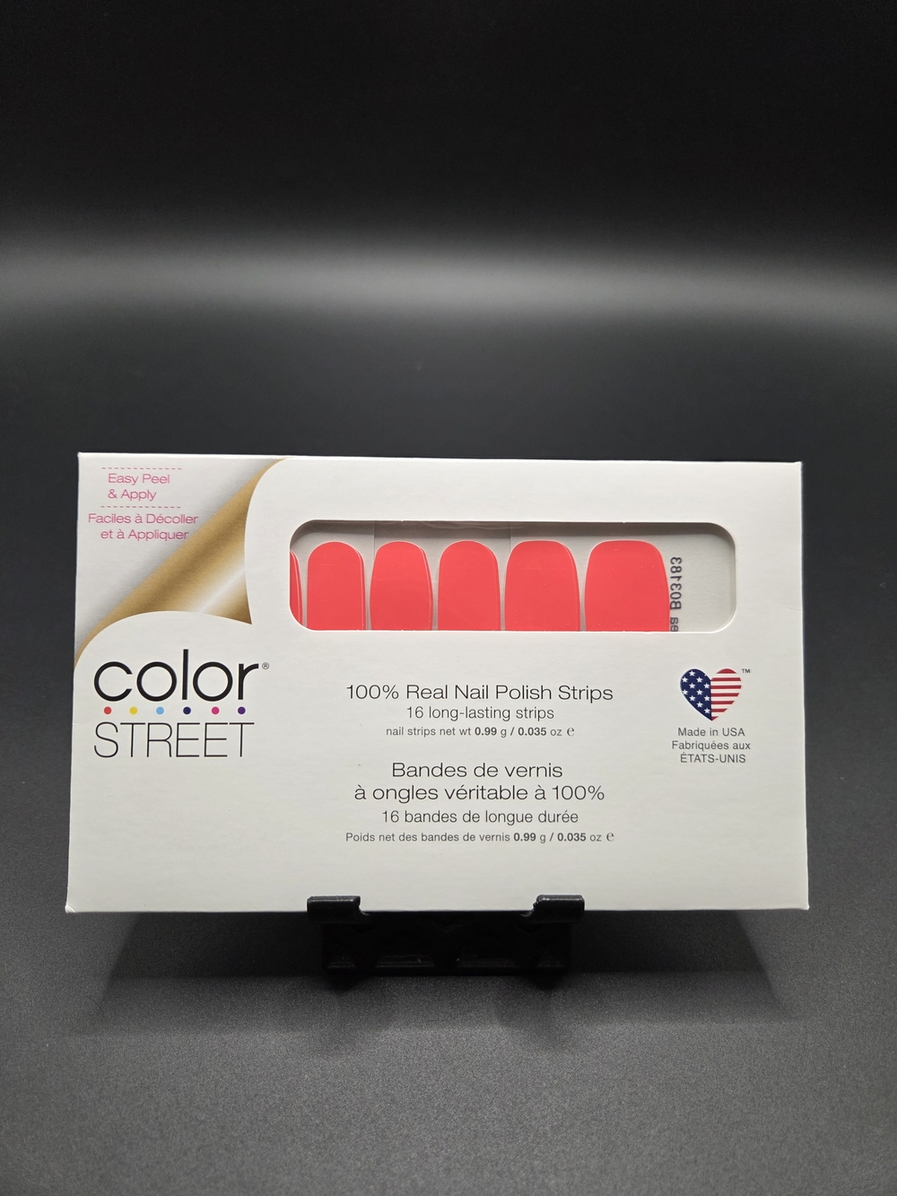 Color Street Nail Polish Strips Brand New Peach Tea